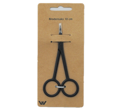 Broderisaks sort 10 cm – præcision og komfort til dit håndarbejde